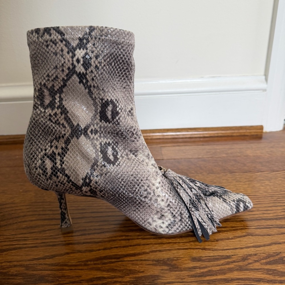 A.W.A.K.E. Mode Agnes Stretch Python Bootie Size … - image 6